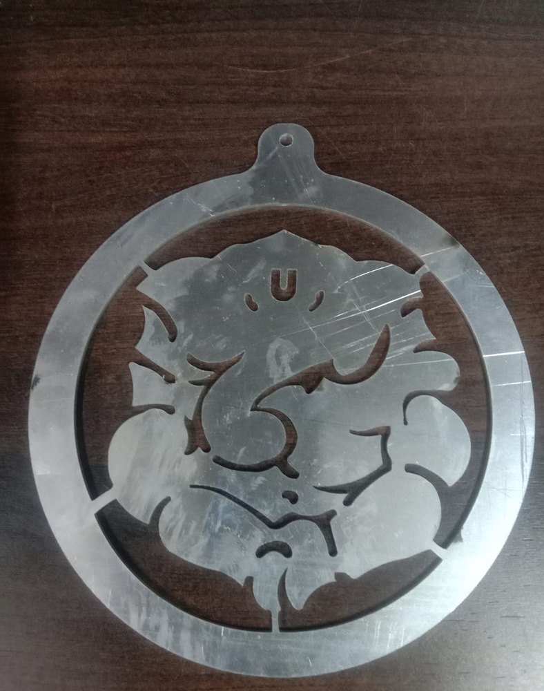 Laser cut aluminum design sheet